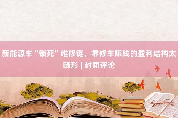 新能源车“锁死”维修链，靠修车赚钱的盈利结构太畸形 | 封面评论