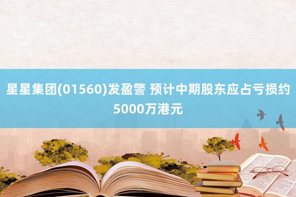 星星集团(01560)发盈警 预计中期股东应占亏损约5000万港元