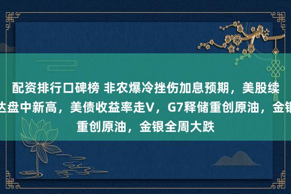 配资排行口碑榜 非农爆冷挫伤加息预期,美股续涨、英伟达盘中新高,美债收益率走V,G7释储重创原油,金银全周大跌