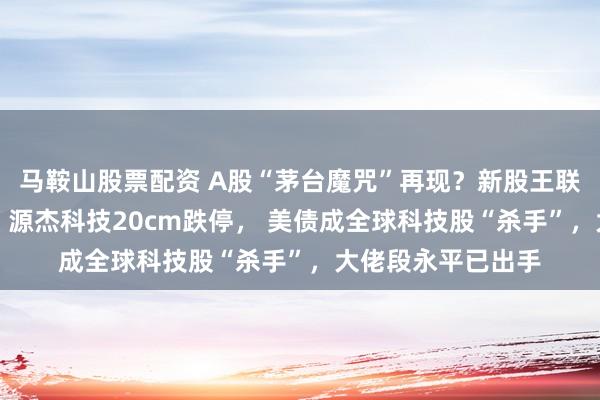 马鞍山股票配资 A股“茅台魔咒”再现？新股王联讯仪器大跌10%，源杰科技20cm跌停， 美债成全球科技股“杀手”，大佬段永平已出手